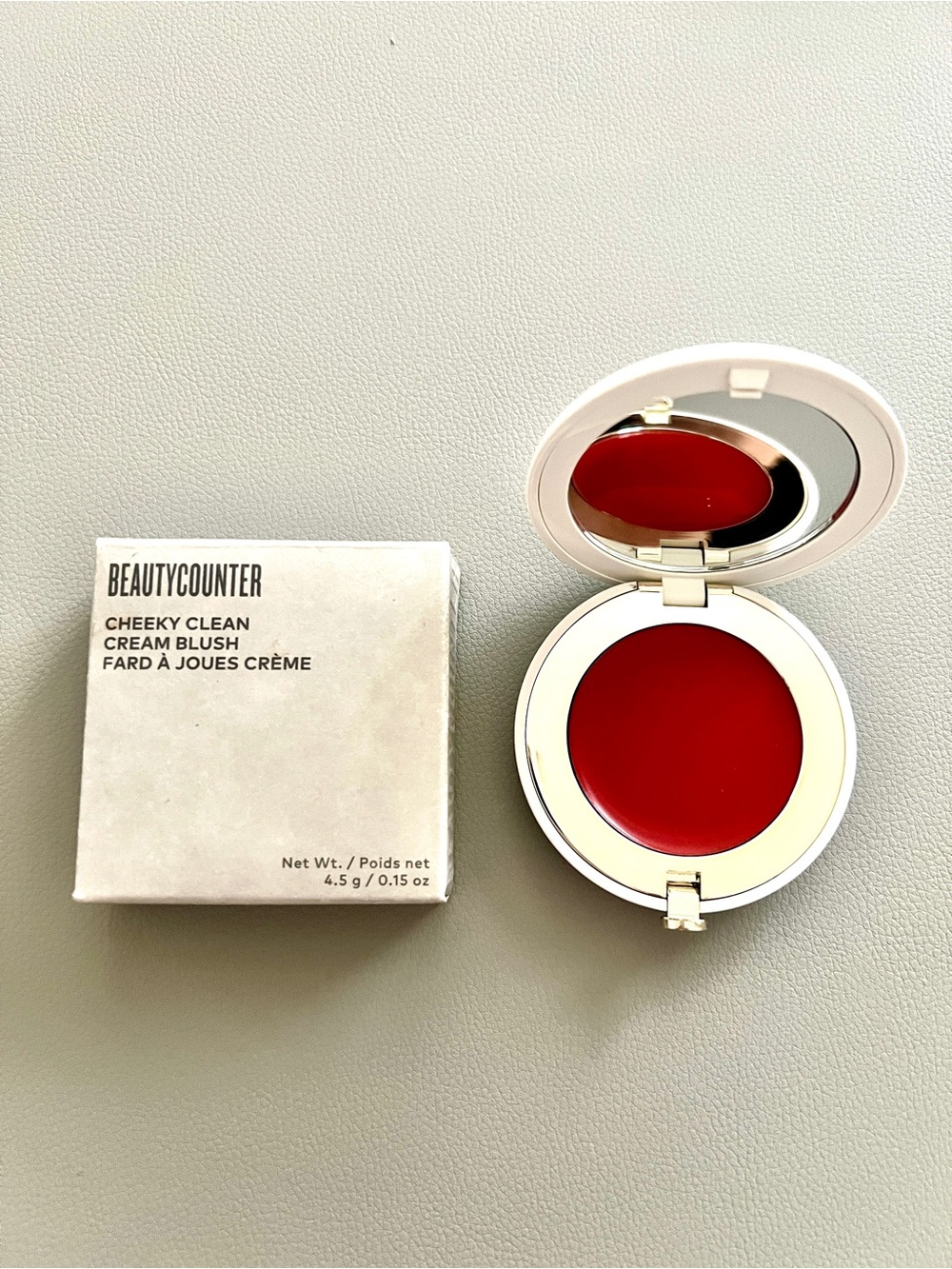 Beautycounter Cheeky Clean Cream Blush - Goji